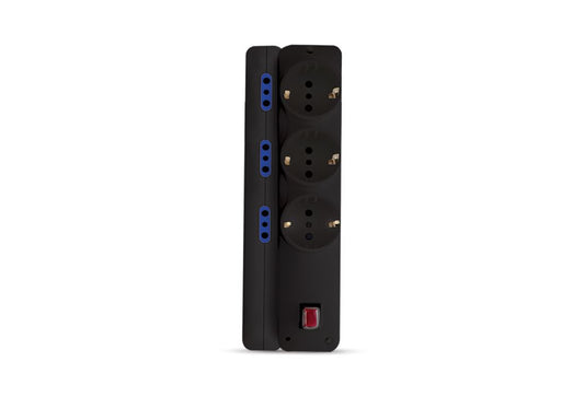 9 SOCKETS-black