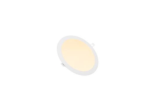 RECESSED ROUND DOWNLIGHT 9W Warm Light -yellow