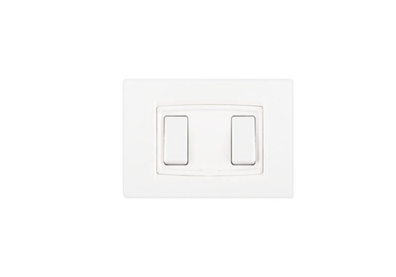 Straight Cover Plates-white