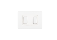 Straight Cover Plates-white